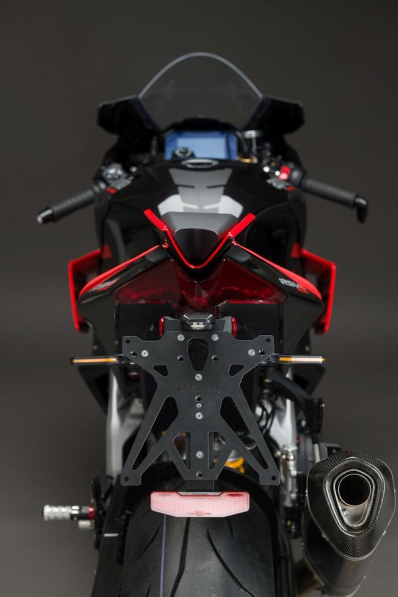 Adjustable License Plate Holder for Aprilia A2